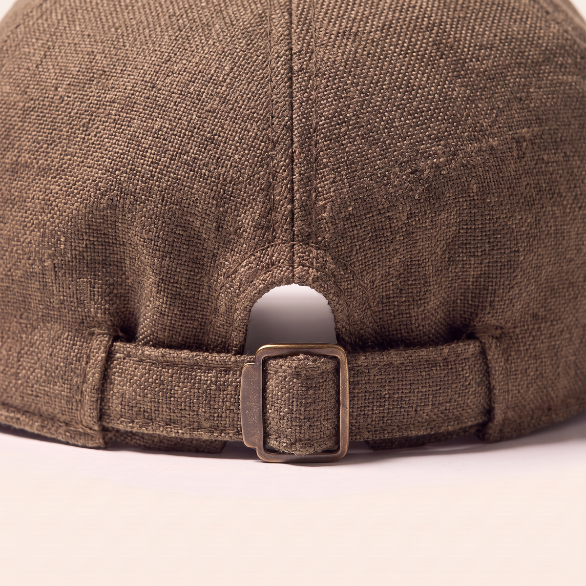 Flat cap in a linen blend — WINCHCOMBE