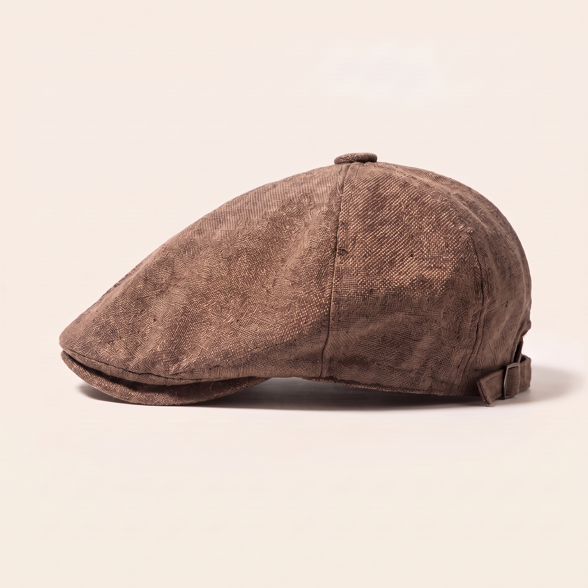 Flat cap in a linen blend — WINCHCOMBE
