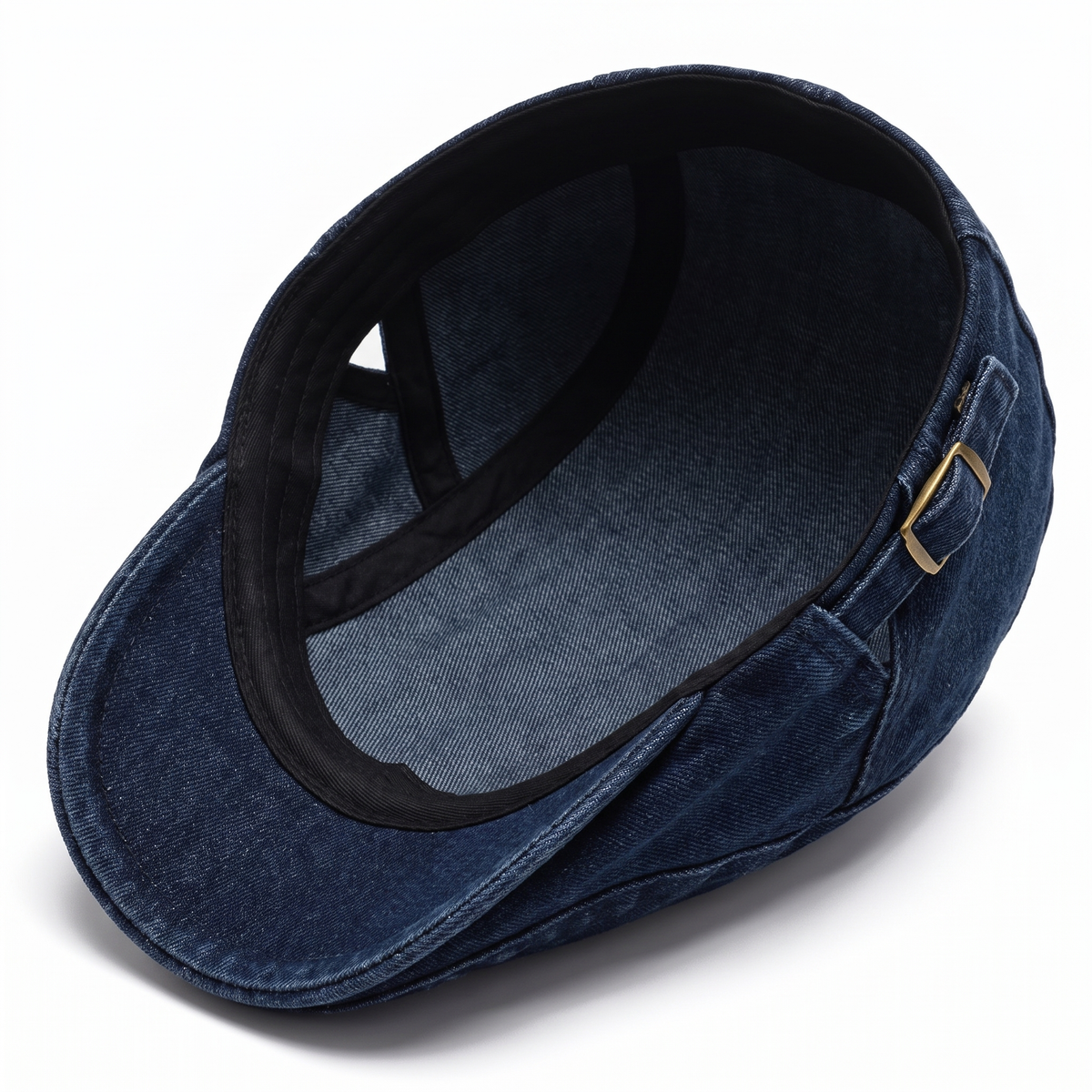 Flat cap in denim — MORPETH