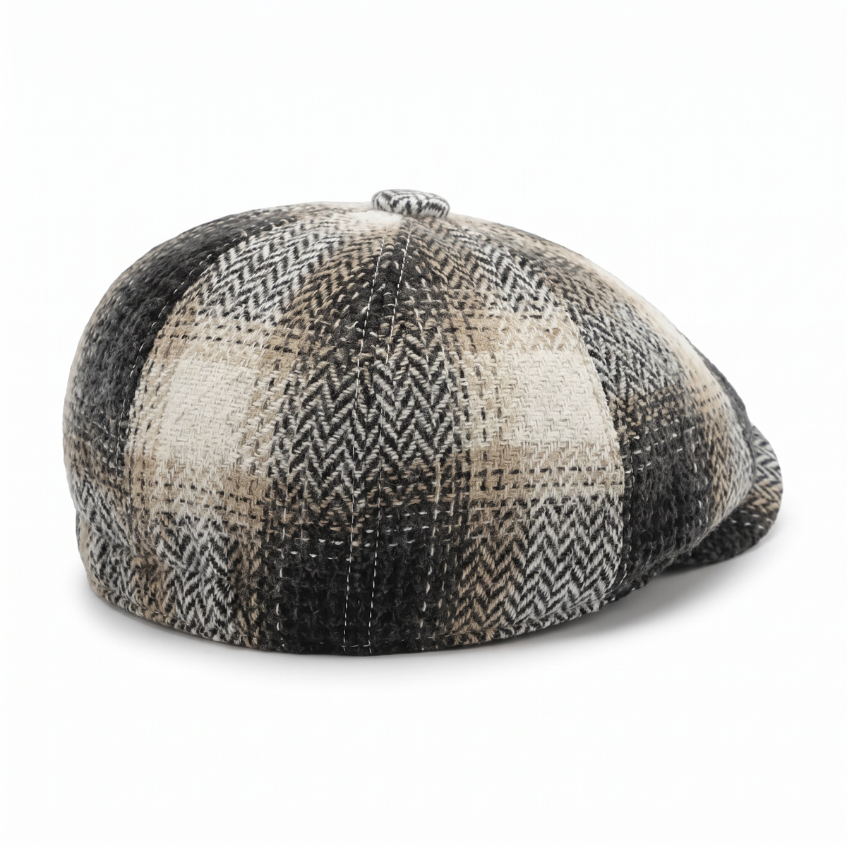 Newsboy cap in a wool blend — RIPON