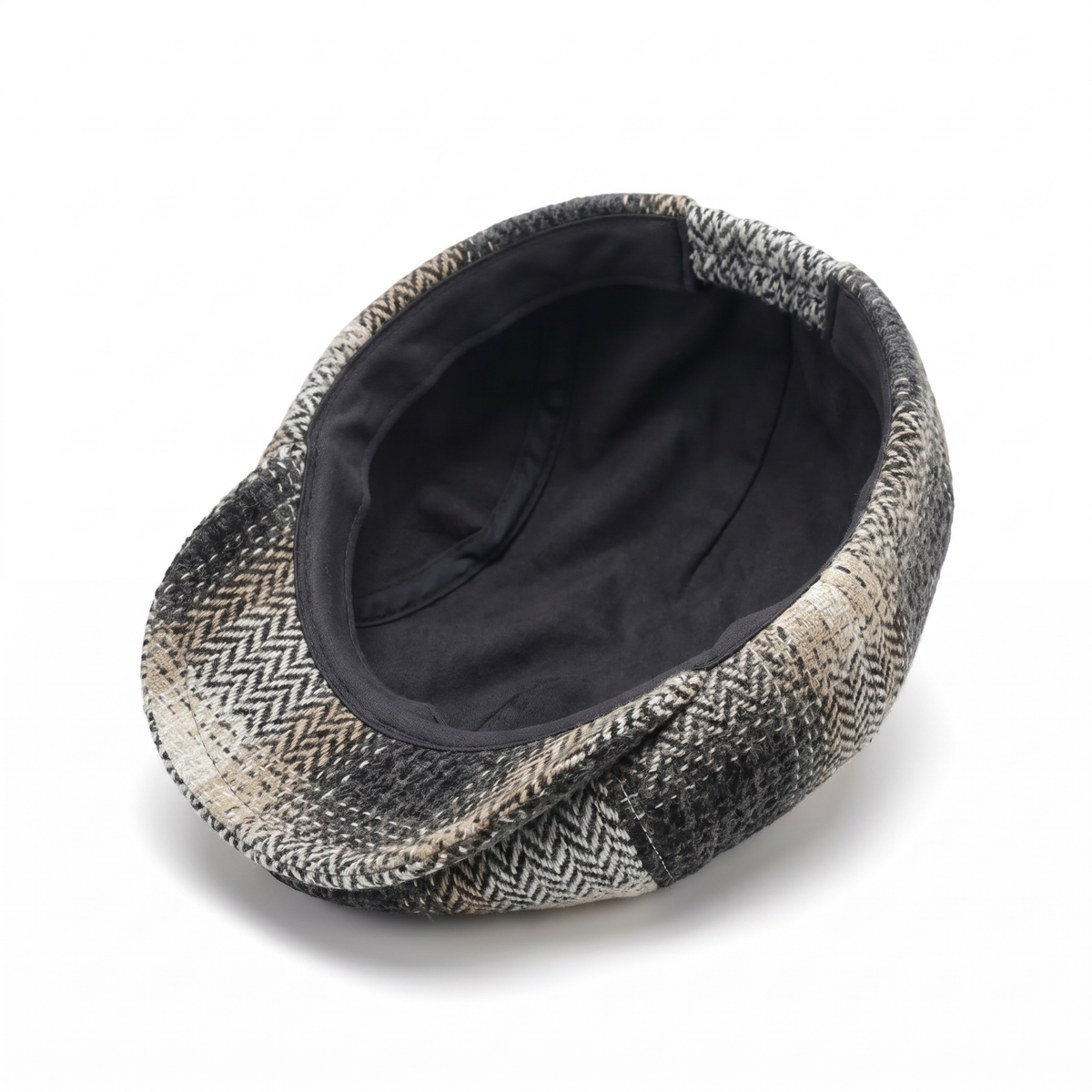 Newsboy cap in a wool blend — RIPON