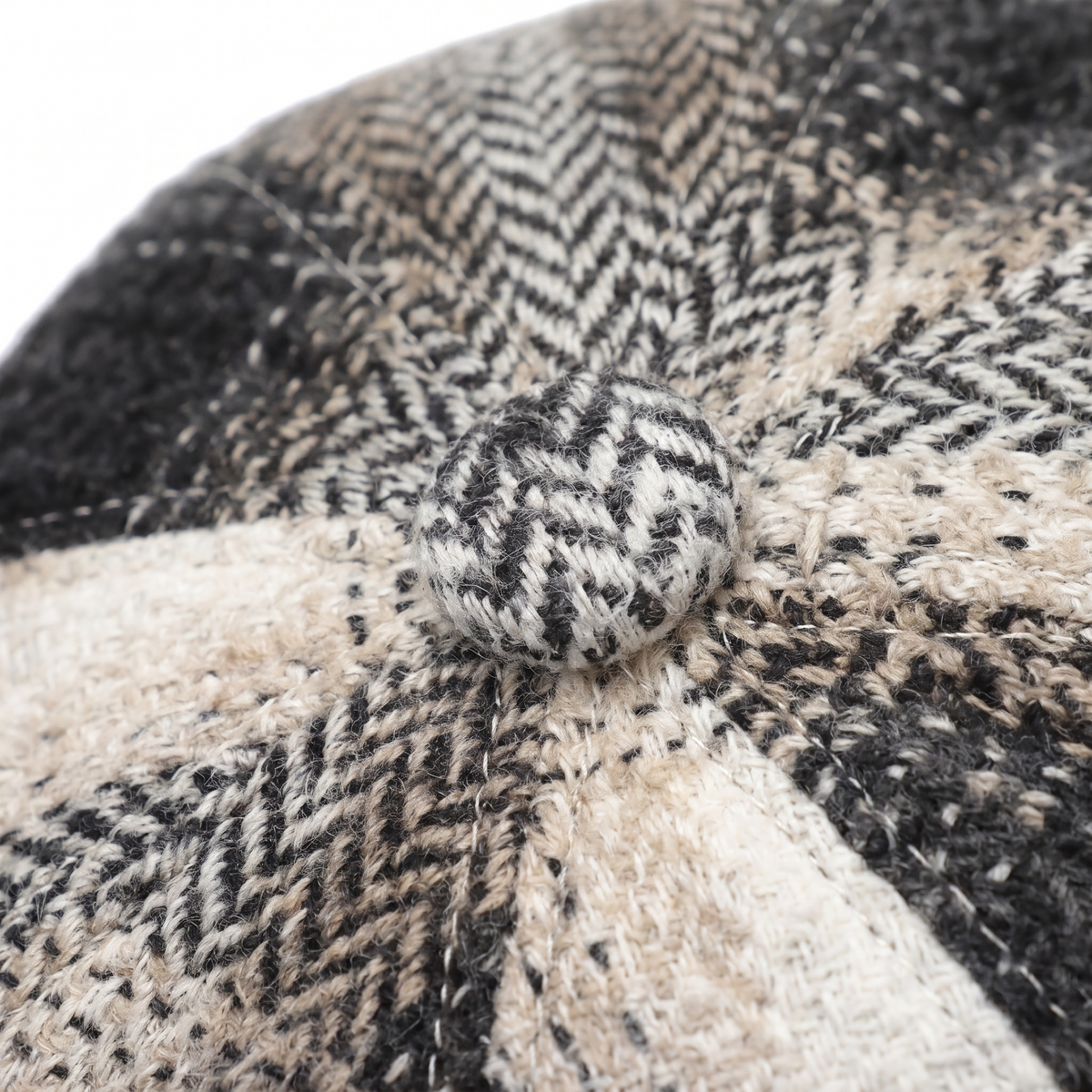 Newsboy cap in a wool blend — RIPON