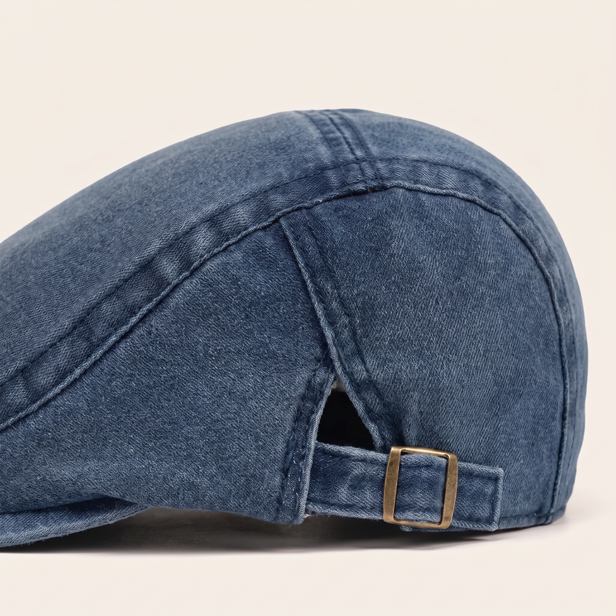Flat cap in denim — STOKESLEY