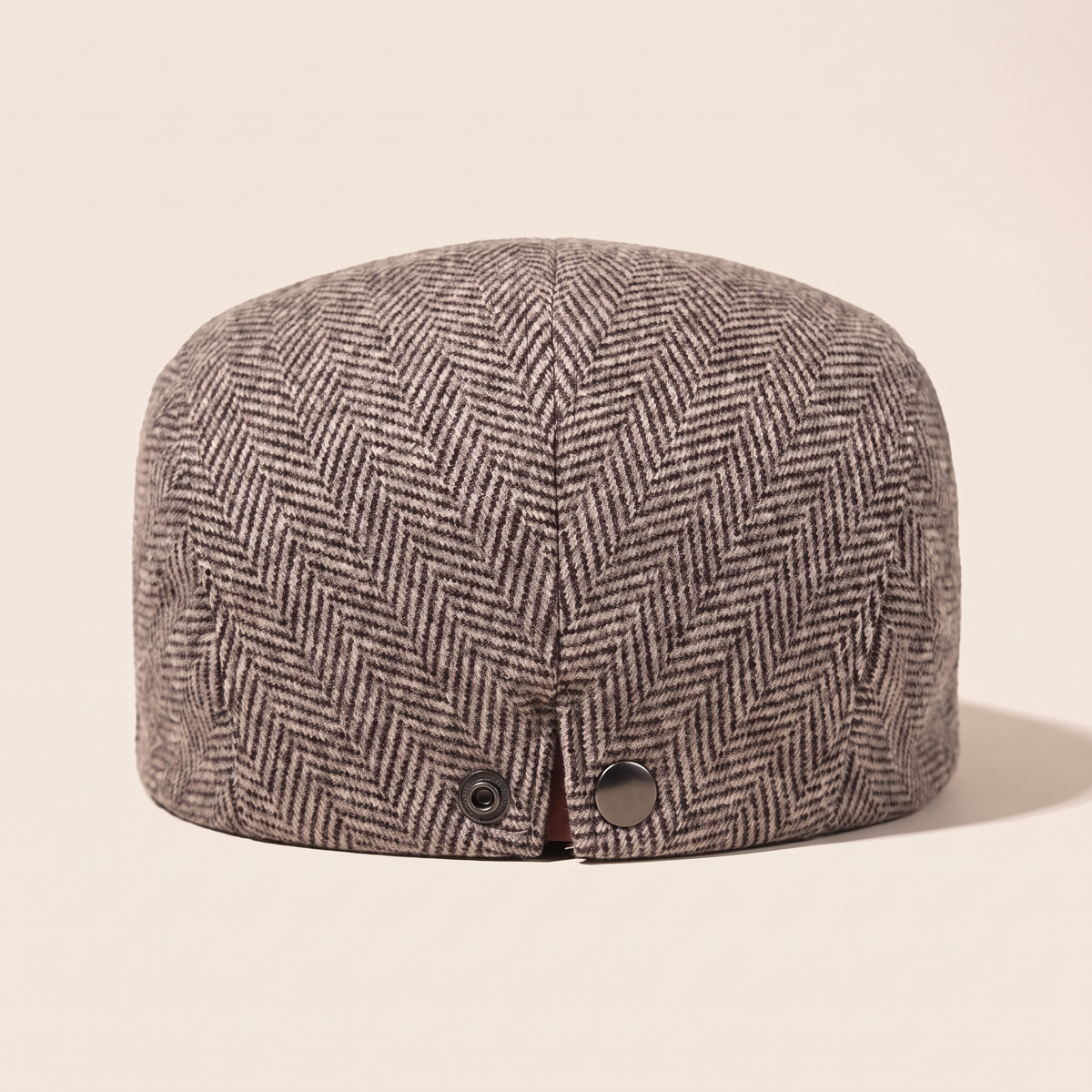 Herringbone ivy cap in wool — PICKERING